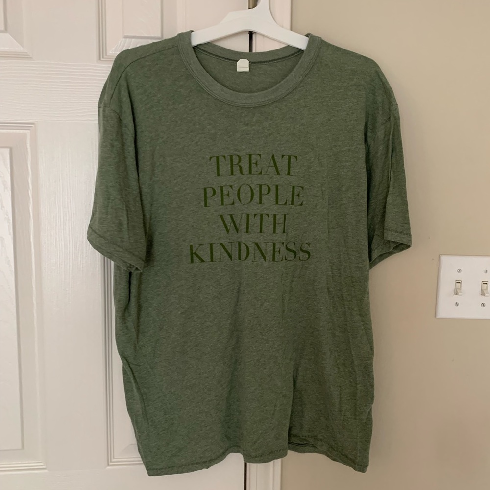 Sage Green “Treat People With Kindness” (TWPK) Tshirt